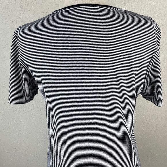 NWT Tommy Hilfiger Short Sleeve Striped  Top - Picture 7 of 10